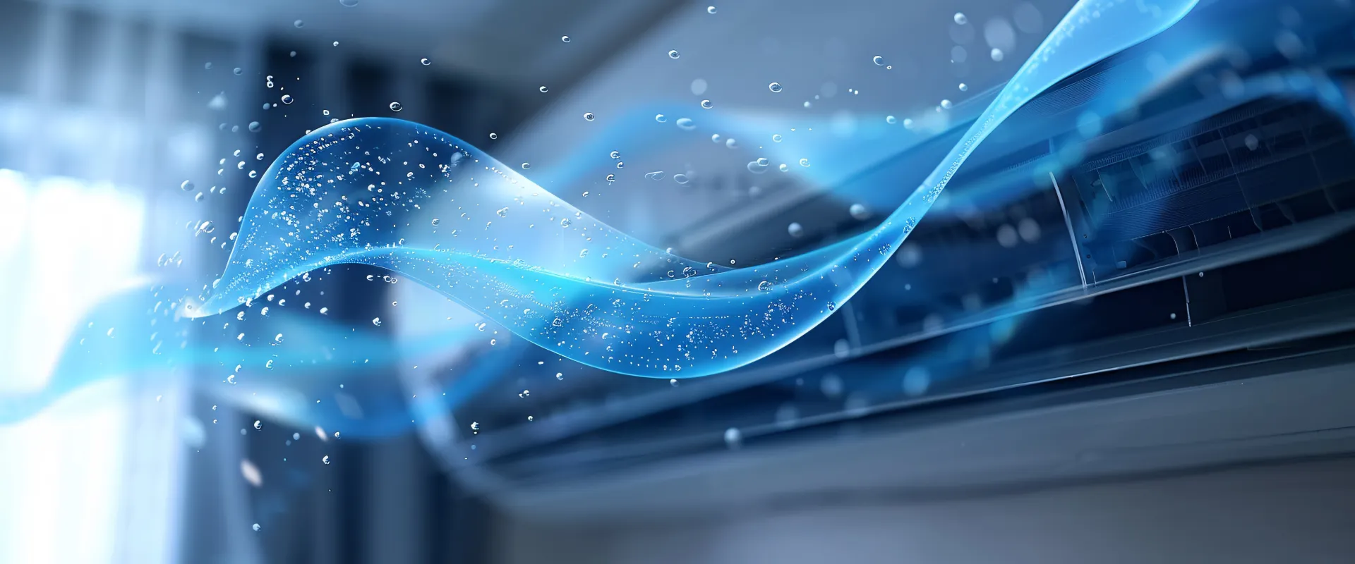 Klimatyzacja na ścianie pomieszczenia