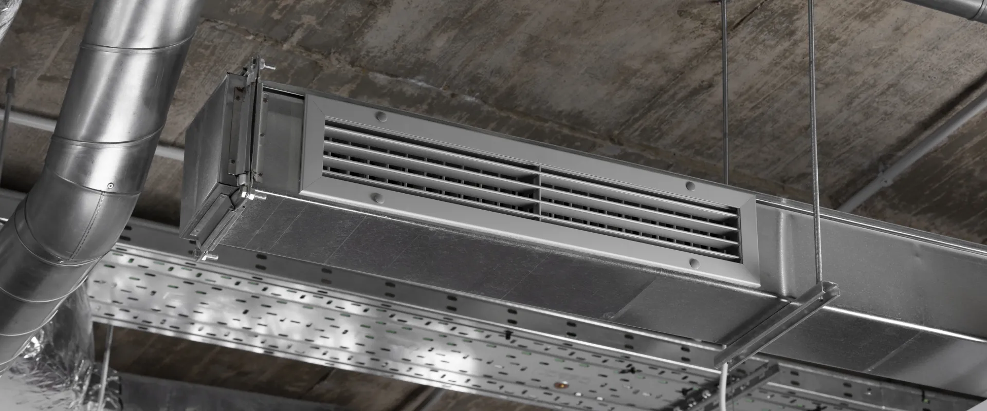 Klimatyzacja kanałowa zawieszona pod sufitem