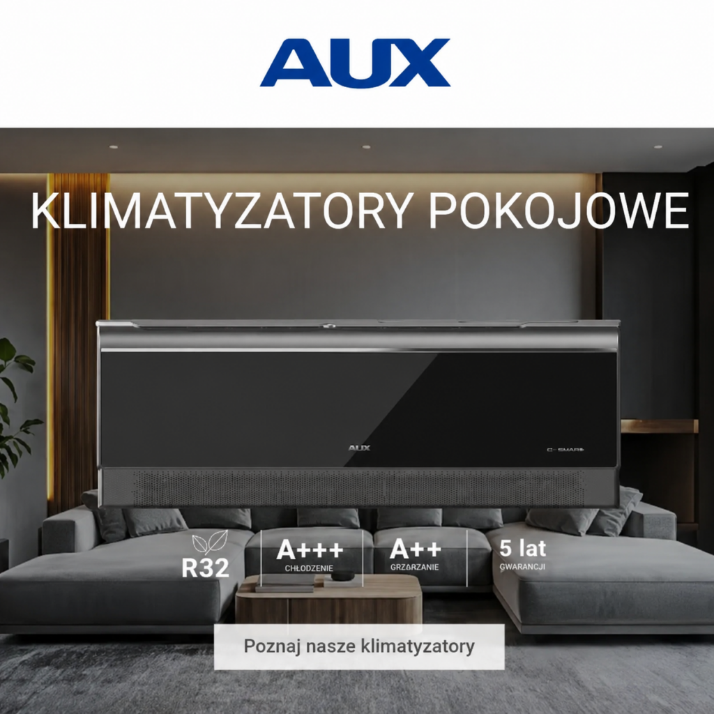 klimatyzatory AUX, pokojowe