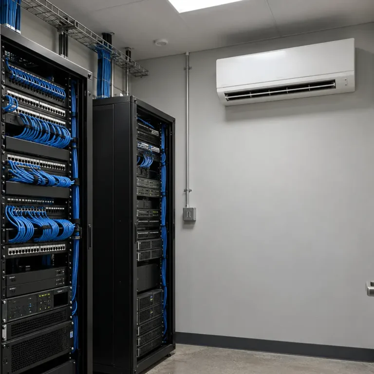 klimatyzacja do pomieszczeń technicznych, klimatyzator ścienny